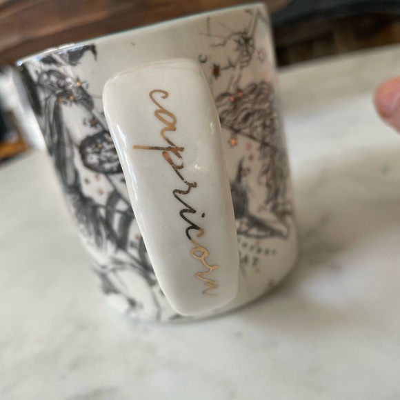 Anthropologie Salt and Earth Astrology Chart Capricorn Mug - Picture 3 of 9